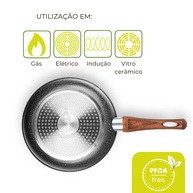 Frigideira de Indução Cerâmica MTA: Cozinhe Fácil! - imagem 2