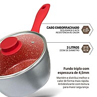 Panela Philco 3L Redstone: Cozinhe Fácil! - imagem 2
