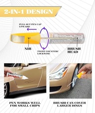 VARGTR Caneta de Retoque para Carro 2 em 1 – Reparo Fácil de Arranhões e Detritos Automotivos - imagem 5