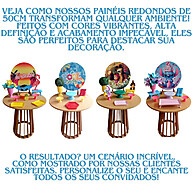 Capa Painel Redondo 50cm: Decore Fácil! - imagem 1