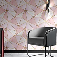 Papel de Parede Zara Rosa Gold: Decore Fácil! - imagem 2