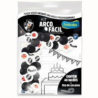 Arco de Balões Vasco: Decore Fácil! - imagem 2