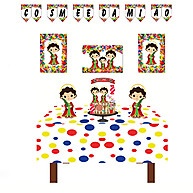 Festa Cosme e Damião: Kit Completo e Fácil! - imagem 1