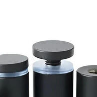 Prolongador 25x50 Preto Inox – 4 Unidades com Instalação Fácil - imagem 1