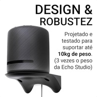 Suporte de Parede Premium para Amazon Alexa Echo Studio | Design Elegante e Instalação Fácil - imagem 4