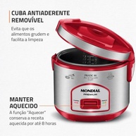 Panela de Arroz Mondial Pratic 6i: Sua Cozinha Mais Fácil! - imagem 2