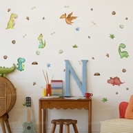 Adesivo de Parede Infantil Dinossauro - Lavável, Seguro e Fácil Aplicação para Quarto de Bebê e Criança - imagem 4