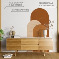 Adesivo de Parede Estilo Arco Lavável - Design Moderno Fácil Aplicação para Sala, Quarto e Escritório - imagem 5