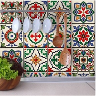 Adesivos de Azulejo Coloridos: Renove Fácil! - imagem 2