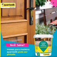 Massa Madeira Quartzolit 400g: Repare Fácil! - imagem 2