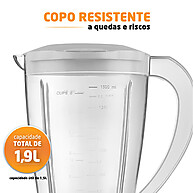 Liquidificador Mondial Easy Power: Sua Saúde Fácil! - imagem 2