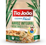 Tio João Cozinha Fácil Arroz Integral + Vegetais - 200g - imagem 1