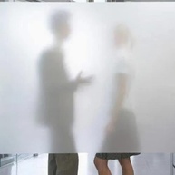 Adesivo Vinil Decorativo Jateado Cristal para Vidro - 2m x 1m | Lavável, Impermeável e Fácil Aplicação - imagem 3