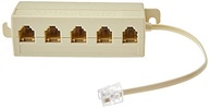 Adaptador Connect Pro 1 Macho para 5 Fêmeas RJ11 - Expanda sua Rede com Facilidade! - imagem 3