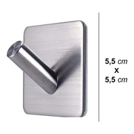 Ganchos Adesivos Inox: Organize com Facilidade! - imagem 2
