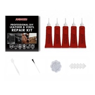 Jughozu Kit Reparo Couro e Vinil Blood Red: Restaure Seus Itens com Facilidade! - imagem 2