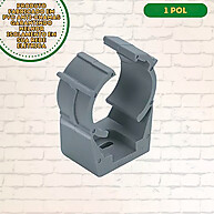 Kit com 20 Abraçadeiras Click 1" Cinza INPOL: Organize com Segurança e Facilidade - imagem 2