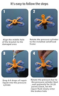 Samadex Kit Reparo Para-brisa: Restaure Vidros Danificados Facilmente! - imagem 3