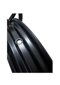 RODA DE LIGA LEVE 1.60X18/11.85X18 6 PALITOS YBR 125 FACTOR 2013 (PAR) PRETO - imagem 4