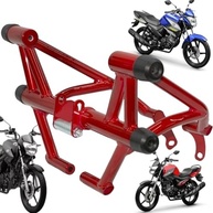 Protetor Stunt Race para Yamaha Fazer 150, Factor 150 e YBR 125 (Vermelho) - Segurança e Estilo! - imagem 2
