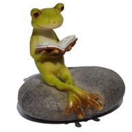 Miniatura Encantada de Fada e Sapo para Terrário - Decoração Mágica em Resina - imagem 1