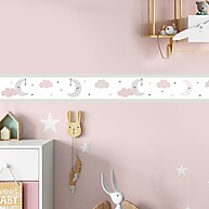 Faixa Decorativa Lua de Encantos: Transforme Sua Casa com Magia! - imagem 1