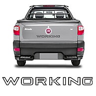 Faixa Traseira Strada Working: Personalize e Proteja! - imagem 1