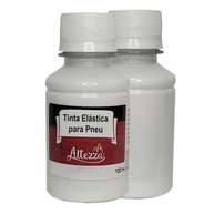Tinta Elástica Premium para Pneus 100ml - 13 Cores Vibrantes para Letras e Faixas - imagem 1