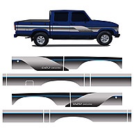 Faixas D20 Deluxe: Personalize sua Pickup! - imagem 1