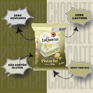 Kit 6 Alfajor La Fajor 50g Recheado C/ Chocolate Branco e Pistache - La Ganexa - imagem 4