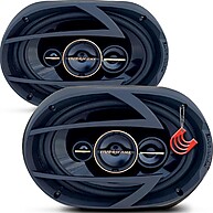 Falantes 6x9 Hurricane Aurum A69Q: 260W de Potência! - imagem 1