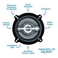 Rádio Bluetooth Carro 310W + Kit Falantes - imagem 2