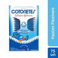 Kit Cotonetes Johnson & Johnson 75 Unidades: Maciez e Segurança para Toda a Família - imagem 2