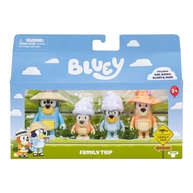 Bluey: Kit 4 Bonecos Colecionáveis – Aventura em Família! - imagem 2