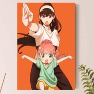Quadro Decorativo Spy Family - Yor Forger | MDF Premium | Decoração Anime - imagem 2