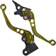Manete Esportivo Dourado Regulável para CG 125, 150, 160 Fan Titan Sport (2000+) - imagem 1