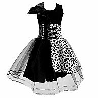 Fantasia Cruella De Vil Infantil: Luxo e Elegância! - imagem 1