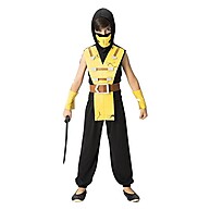Fantasia de Ninja Samurai Amarelo Infantil - imagem 1