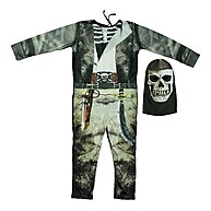 Fantasia Pirata Esqueleto Infantil: Halloween Aterrorizante! - imagem 1