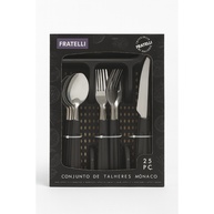 Faqueiro Inox 25 Peças: Elegância Fratelli Caprese - imagem 1
