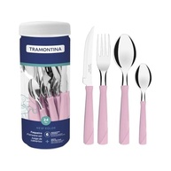 Faqueiro Tramontina New Kolor 24 Peças - Rosa | Design Moderno e Durabilidade - imagem 5