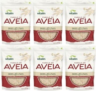 Kit com 6 Pouchs de Farelo de Aveia sem Glúten de 200g cada - Vitalin - imagem 1