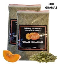 Farinha De Semente De Abóbora Solarizada 500g 100% Pura Natural Sem Glúten Low Carb - imagem 2