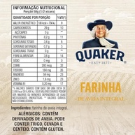 Farinha de Aveia Quaker Caixa 165g - imagem 3