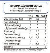 Farinha sem glúten integral de Chia Leve Croc 100g - imagem 3