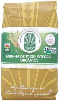 Farinha de Trigo Integral Orgânica Alvorada 1kg - imagem 1