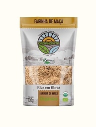 Kit 6X: Farinha de Maçã Orgânica Organovita 100g - imagem 3
