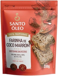 Farinha de Coco Marrom - 200G - Santo Óleo, Santo Oleo - imagem 1