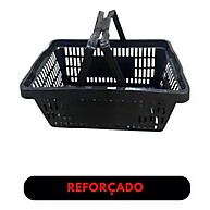 15 Cestinhas Vermelhas 15L para Supermercado e Farmácia - imagem 1