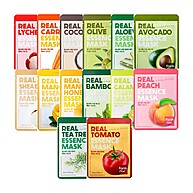 Farmstay Real Essence Mask: Hidratação Profunda em 16 Sabores - imagem 1